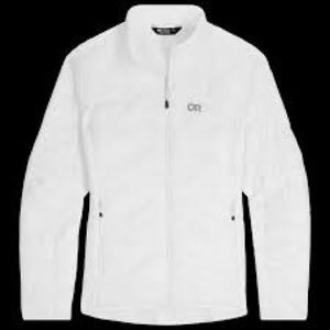 Outdoor Research Women’s White Medium SuperStrand LT jacket